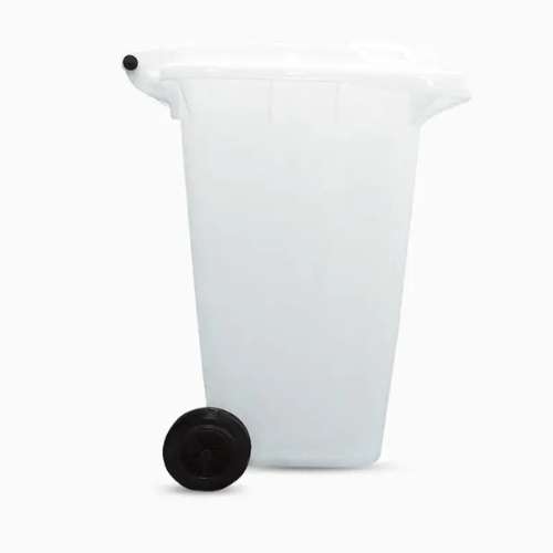 CONTENEDOR DE 240 LITROS CON 02 RUEDAS (TACHO) ǀ SIN PEDAL ǀ COLORES VARIOS ǀ CLEANPRO® INDUSTRIAL LINE - Imagen 3